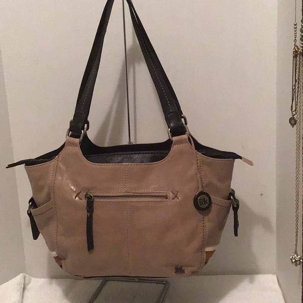 The Sak Multi-Color Leather Shoulder Bag - Picture 2 of 8